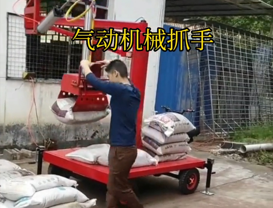 天津市机械抓手助力机械臂图片码垛卸货神器天津市气动吊砖价格天津市气动助力机械臂机械抓手